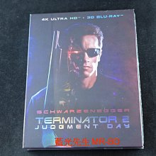 [藍光先生4K] 魔鬼終結者2 Terminator 2 UHD + 3D 雙碟精裝紙盒版